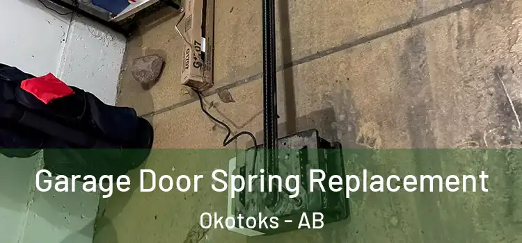  Garage Door Spring Replacement Okotoks - AB